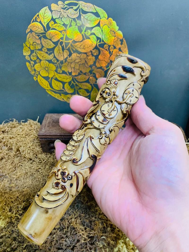 一切都会好起来的#器物之美 #工艺品摆件 #纯手工雕刻 #艺 - 抖音